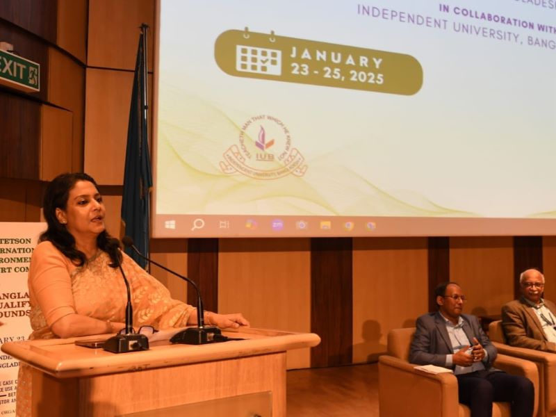 বাঁচার জন বিলাসবহুল বাড়ি-গাড়ি নয়, প্রয়োজন নির্মল বায়ু, পানি ও মাটি